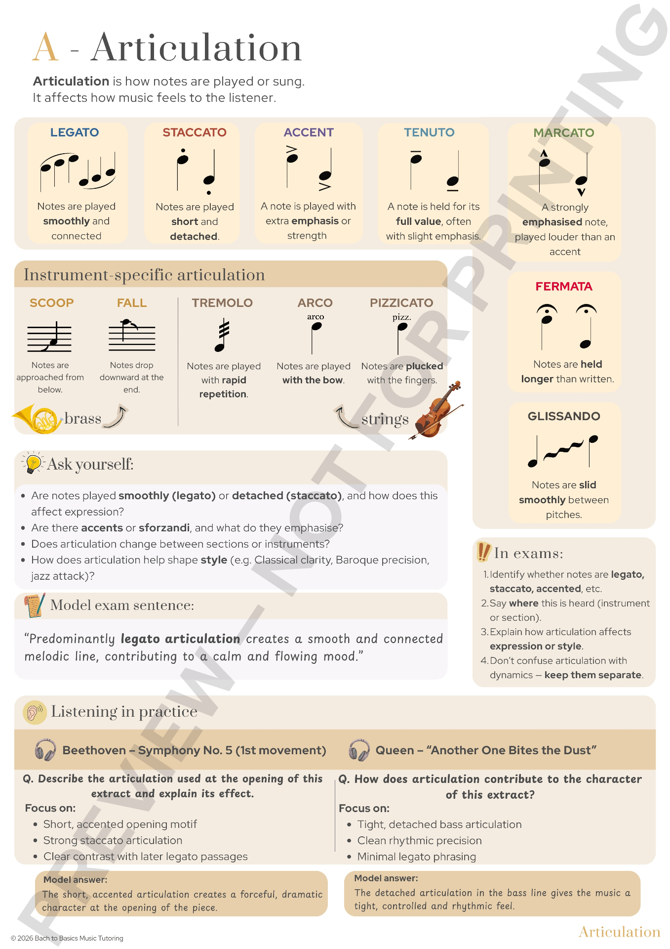 Bach to Basics — GCSE & A Level Music Platform